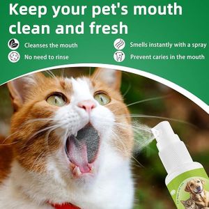 Get 2 bottles of  Pet Oral Spray: 60 ml x 2
