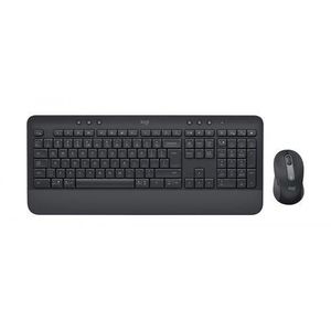 Logitech MK650 Wireless Keyboard & Mouse Combo - USB/Bluetooth, Ergonomic Design