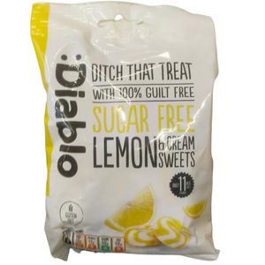 Diablo Sugar Free Lemon & Cream Sweets 75g
