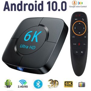 T96 A95X Pro Android 7.1 TV Box 2GB RAM 16GB ROM 4K UHD Amlogic Media  Player with Voice Remote 2.4G WiFi Media Streaming Device - T96 