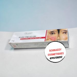 tretinoin Alleg The Go Brimonidine Gel 0.33% Anti-Redness Acne Pimple Skin Infections