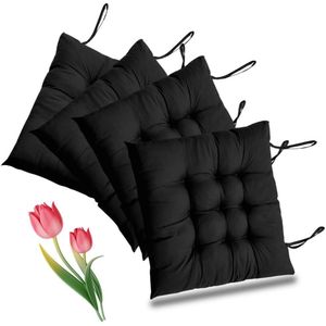 Chairpad or  Comforters for Dining Seats, Car seats, Office seats or Pallet chairs (45x45cm)