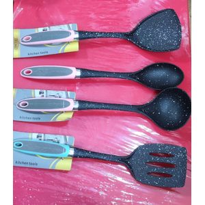4Pcs Non-Stick Spoons Set--