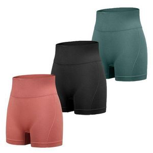 SHJO Underwear Women Seamless Yoga Polyester High Waist Breathable Panties Briefs 3Pcs Red Black Green