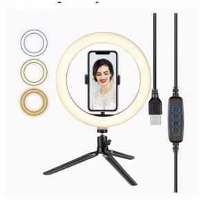 RichRipple 8 Inch LED Ring Light Tripod Stand -Mobile- Phone Accessories Selfie Phone Holder