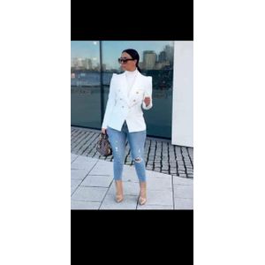 Ladies White Official Blazer