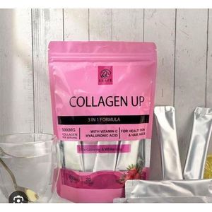 Collagen Up 3 in 1 Formula with Vitanin C & Hyaluronic Acid for Healthy Skin, Hair & Nails