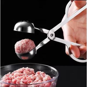 Stainless Steel Meatball Maker Spoon – 18cm Meat Ball Molding Kitchen Tool