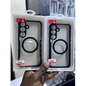 Xundd MagSafe Certified Military Grade Shockproof Case for Samsung Galaxy S25 Plus _ Anti-Drop, Clear Back, 360° Protection