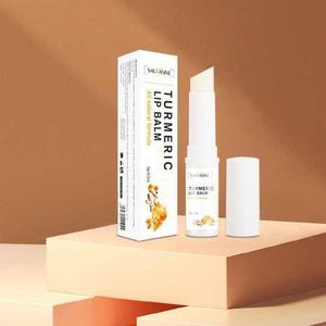 Sauvasine Turmeric Lip Balm - Moisturize, Repair Damaged Lips To Restore Pink Natural Lip Color