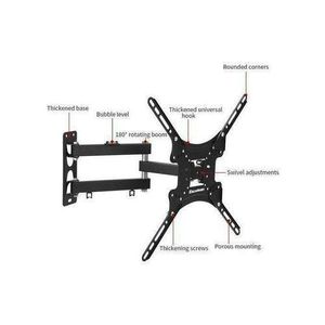 Home Design Rotating 14" - 55" Full Motion Swivel TV Bracket