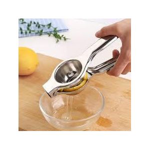 Professional Stainless Steel Manual Lemon Squeezer, Heavy-Duty Handheld Citrus Juicer & Lime Press For Kitchen And Bar