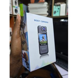 HD Body Camera  Portable Recording with Rotatable Lens, Night Vision & Motion Triggered Video