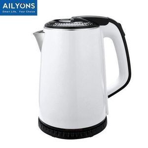 AILYONS  FK-0306 Stainless Steel 1.8L Electric Kettle – Fast Boil, Auto Shut-Off, Overheat Protection – White
