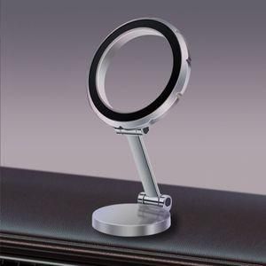  Rotation Magnetic Car Phone Holder (Silver)