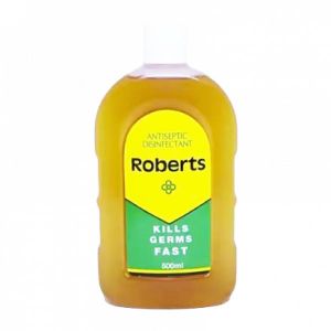 Roberts Antiseptic Liquid 1L  First Aid Antiseptic  For Cuts & Wounds  Skin Disinfectant