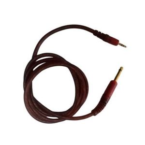 Quarter 6.5mm Mono To Eighth 3.5mm Stereo Jack Audio Sound Cable, 3 Metres
