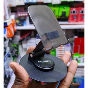 Punex  Folding Metal Stand Desktop Flexible Phone Holder 360Rotation