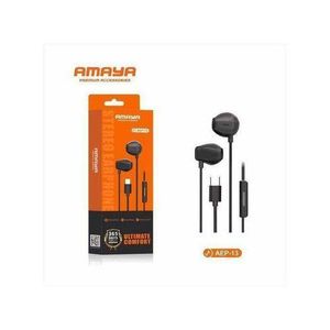 Amaya  Stereo Bass Type C Earphones With Mic-AEP-13