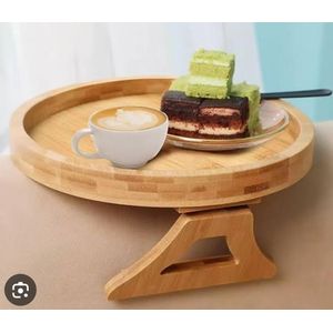 Foldable Wooden Armrest Tray