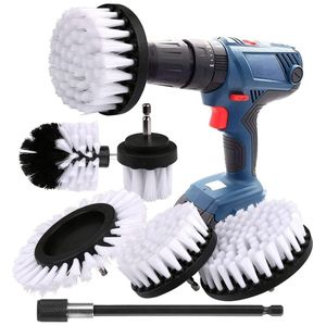 4Pcs Drill Cleaning Brush, 2/3.5/4/5Inch Rotary Cleaning Brush For