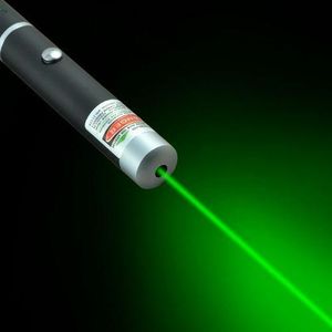 Powerful Green Laser Pointer Pen Visible Beam Light 1mW  High Power 532nm