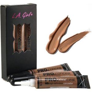 LA L.A. Girl Hd Pro Conceal High Definition Concealer (dark Cocoa)-3pcs)