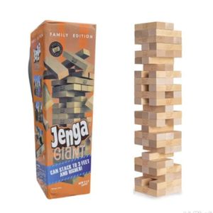 Wooden Giant Jenga Stack And Pull Game