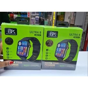 BK Ultra 9 WS-01 Smartwatch – Premium Aluminum Body, Bluetooth Calling & Full Health Suite