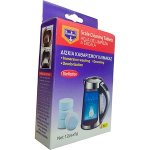 KUAKUA Scale Limescale Remover Cleaning Tablets For Kitchen Bathroom Appliances