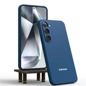 Original Silicone Cover Case for Samsung A56 – Flexible, Slim & Shock-Absorbing Protection - Blue