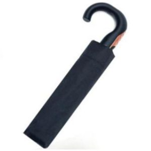 Home BEST Quality Durable Checked WaterProof Umbrella For Anti Rain Anti UV Sun - Black