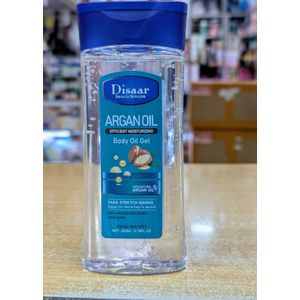Disaar Argan Oil Moisturizing Body Oil Gel – 200ml Soften, smooth and revitalize dry or rough skin