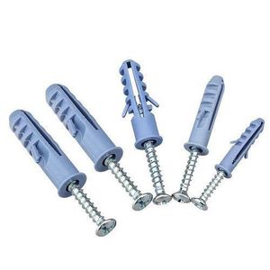 Expand Nails And Screws Premium Wall Plugs - 50 Sets - Best Anchor Wall Plugs