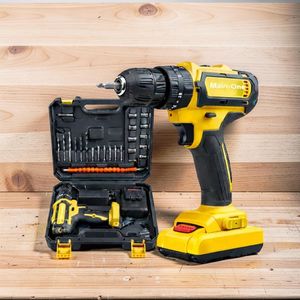 Main-one Heat & Overload Protection Cordless Convenience Professional Cordless Drill With Drilling And Impact Functions
