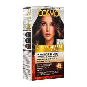 Cosmo Permanent Hair Colour Coffee Brown 4.15