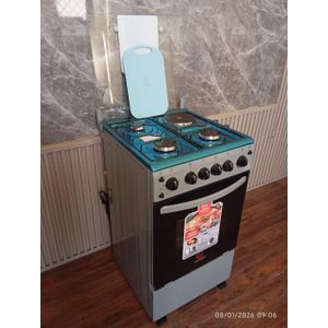 Eurochef  Standing 3 Gas Burner +1 Electric Cooker.updated With.TimER