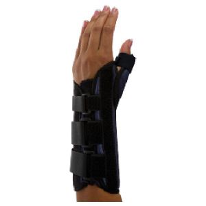 Foam Wrist Splint W. Thumb- Left Small