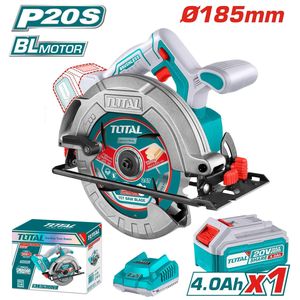 TOTAL TSLI18511 Lithium-Ion circular saw 185mm 20V 