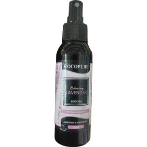 COCOPURE Relaxing Lavender Body Oil cf