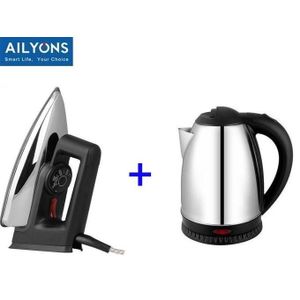AILYONS Dry Iron Box && 2L Electric Kettle
