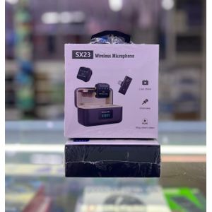 SX23 Wireless Interview Microphone For Professional Video Recording With Charging Case