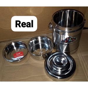 1.4L Stainless Steel 3-in-1 Food Flask & Lunchbox – Portable Thermal Container for Hot & Cold Meals