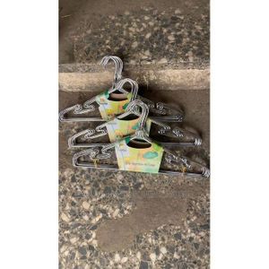 10 pcs stainless steel clothes hungers