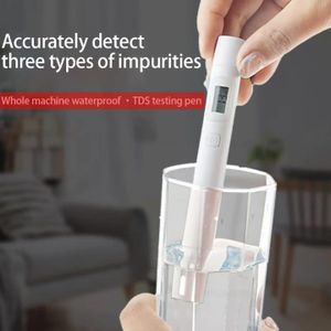 Smart chip white TDS water test pen quick read purity detector