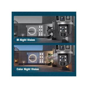 Solar Light Outdoor SIM CARD Solar Camera Wireless CCTV Security Cameras Surveillance V380 solar 4G Network camera Solar