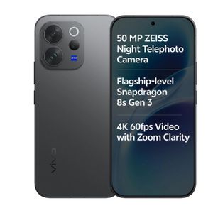 Vivo V70 5G, 512GB 12GB RAM, Camera 50MP, Battery 6500mAh, Color Authentic Black