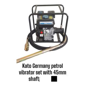 Kato  Germany concrete vibrator with 45mm poker shaft - BLACK