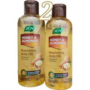 Joy 2X Honey & Almond Nourishing Body Oil