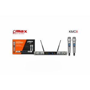 KMC8 UHF Wireless Microphone Set – Dual Handheld Mics, Rackmount Receiver for Live Sound and Venues
